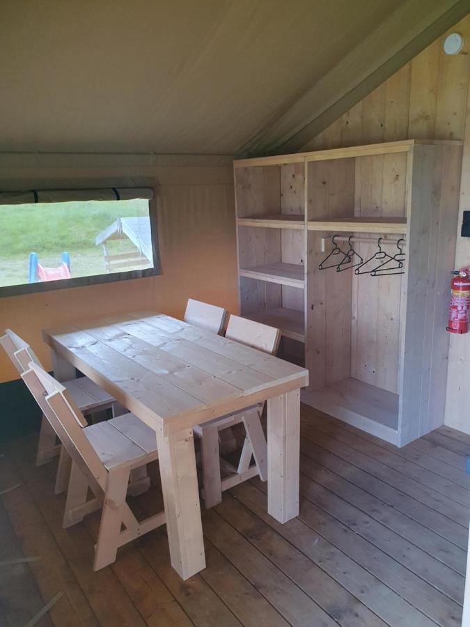Luxury Safari Tents At Moulin Du Pommier Glamping & Camping Saulgond Exterior photo